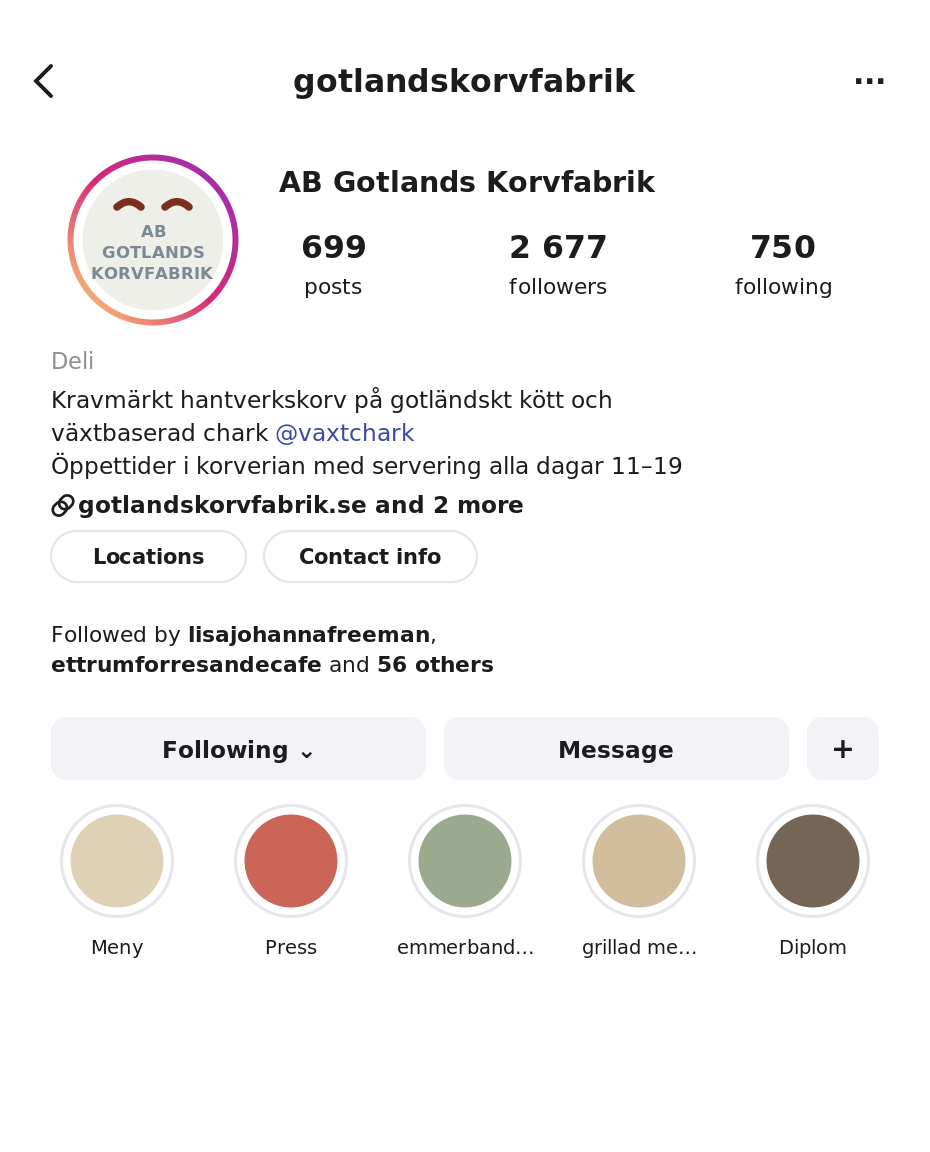 AB Gotlands Korvfabrik