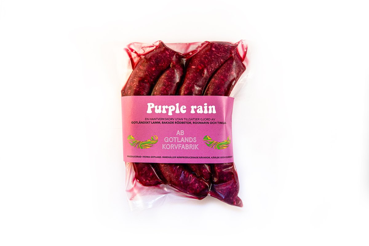 Gotlands Korvfabrik – Purple rain